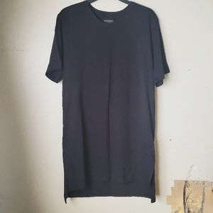 PACSUN : Black Long T-Shirt